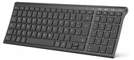 BLUETOOTH KEYBOARD BK10 sivo-čierna nemecká