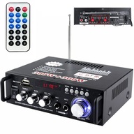 RECEIVER 600W BLUETOOTH USB STEREO ZOSILŇOVAČ FM rádio MP3 220V / 12V