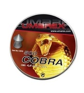 UMAREX Cobra pelety, vrúbkovaný hrot, 4,5 mm, 500 ks