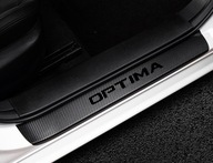 Kia Optima Black Line - Ochranné nálepky na prahy dverí