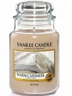 Yankee Candle Teplá kašmírová vonná sviečka 623g