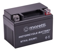 Batéria AGM (Gel) MTX4L-BS Moretti 12V 4Ah 50A