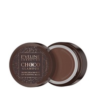 Eveline Choco Glamour regeneračná maska ​​na pery na noc 12 ml