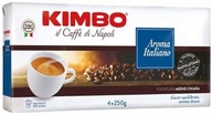 Kimbo Aroma Italiano mletá káva 4x250g