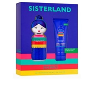 Benetton Sisterland Blue Neroli EDT 80ml+BL75ml