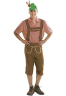 Bavorský kostým Oktoberfest Maškarný kostým M/L