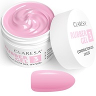 Claresa Rubber Gel Rubber Construction Gel 3 Medium Cool Pink 45g