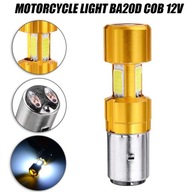 1ks motocykel LED BA20D COB 16W svetlomet na kolobežku