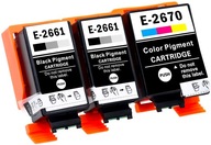 3x atrament pre Epson T2661 T2670 WF-100W WF-110W