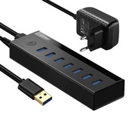 7v1 UGREEN US219 Hub USB na 7x USB 3.0 adaptér