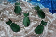 SET 5 ks Tiffany zelená vitráž kat