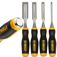 Sada 4 dlát na drevo DeWALT DWHT0-16063