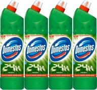 Domestos 24H čistiaci prostriedok na toalety a sanitu Borovicový les ZELENÝ 0,75l x 4