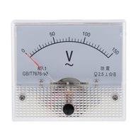 AC 0-250v Analógový voltmeter Odolný pre