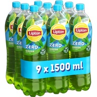 Lipton Ice Tea Zelený čaj Čajový nápoj bez cukru 1,5lx9ks