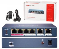 PoE prepínač 6 portov 4xPOE 100 Mbps DS-3E0106P-E/M