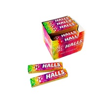 HALLS COLORS OVOCNÝ MIX CUKROVINKY 33,5g x 20