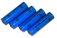 4x Batéria 14500 1600 mAh 3,7V LI-ION batéria