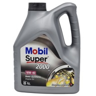 MOBIL SUPER 2000 X1 OLEJ 10W40 4L BENZÍN ZDARMA!