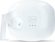 Biele slúchadlá 3MK LifePods