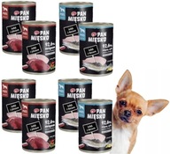 Mokré krmivo Dog Pan Meat Mix príchutí 8 x 400g