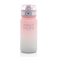 Fľaša Aqua Pure 400ml Astra Grey/Pink