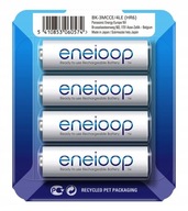 4x JAPONSKÉ BATÉRIE AA PANASONIC ENELOOP R6