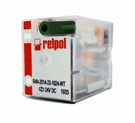 RELPOL 4P 24V DC R4N-2014-23-1024-WT relé,