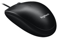 Logitech M100 USB káblová myš čierna 910-006652