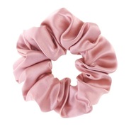 ALMANIA silk scrunchie - špinavo ružová