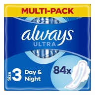 Always Ultra Day Night R3 Hygienické vložky krídelká X84