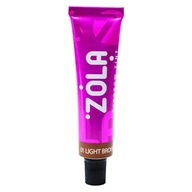 ZOLA farba na obočie 01 Light Brown 15ml