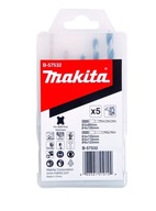 MAKITA B-57532 SADA 5 VRTÁKOV DO DREVA A KOVU