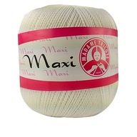 Šnúra MAXI Madame Tricote 100g/565m 0003 biela