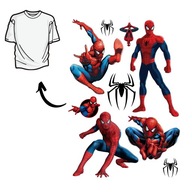 Nažehľovačka Spider-Man Nažehľovacie poťahy na tričká Oblečenie 30x20cm