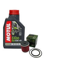 YAMAHA YZF-R 125 Oil MOTUL 5100 Tesnenie filtra