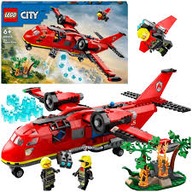 Záchranné lietadlo hasičského zboru LEGO City s funkciou kvapky vody 60413