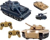 BATTLE TANK WAR RC TANK x2