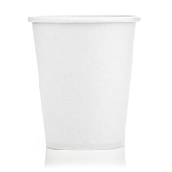 Biele papierové poháre 180 ml - 1000 ks.