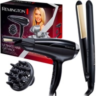 SUŠIČ s IONIZÁCIOU Remington SET ŽEHLOVAČ NA VLASY 2v1