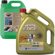 Olej Castrol Edge 0W-40 R 5L + K2 Nano Spray 5L