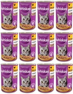 Whiskas Adult v želé Kuracie 12 x 400 g