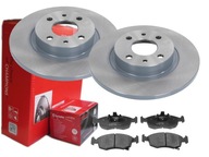 BREMBO PREDNÉ DISKY, DESTIČKY, FIAT PANDA 12-