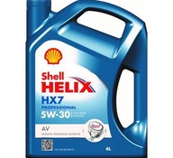 SYNT OIL SHELL HELIX HX7 PROF AV 5W30 4L