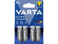 AA LR6 VARTA Ultra lítiové batérie (4 ks)