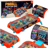 Flipper Pinball arkádová hra pre deti Pinball Fliper LED hrací stôl