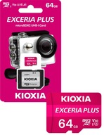 Karta microSD KIOXIA 64GB Exceria Plus UHS I U3