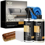 Leathermed Leather care čistiaca sada na kožený nábytok 2x250