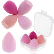 SADA 4 KOŠÍKOV NA MAKEUP SPONGE BLENDER SPONGE