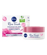 NIVEA ROSE TOUCH Hydratačný krémový gél na tvár s kyselinou hyalurónovou 50 ml